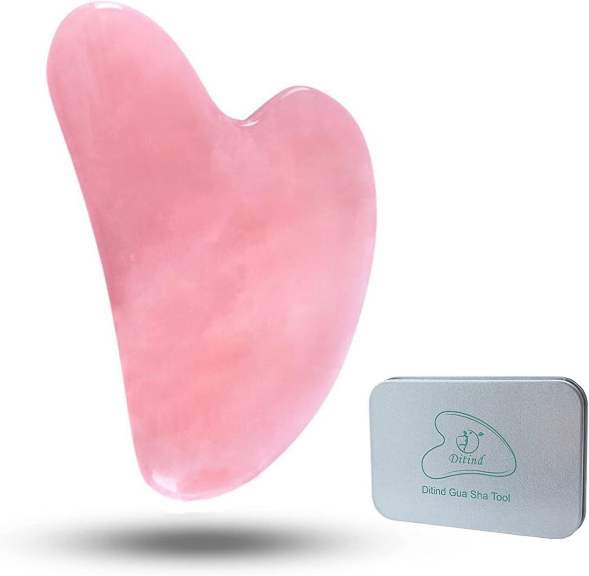 Sha Facial Tool, Natuurlijke Jade Stone Guasha Board voor SPA Acupunctuur Therapie Trigger Point Behandeling.