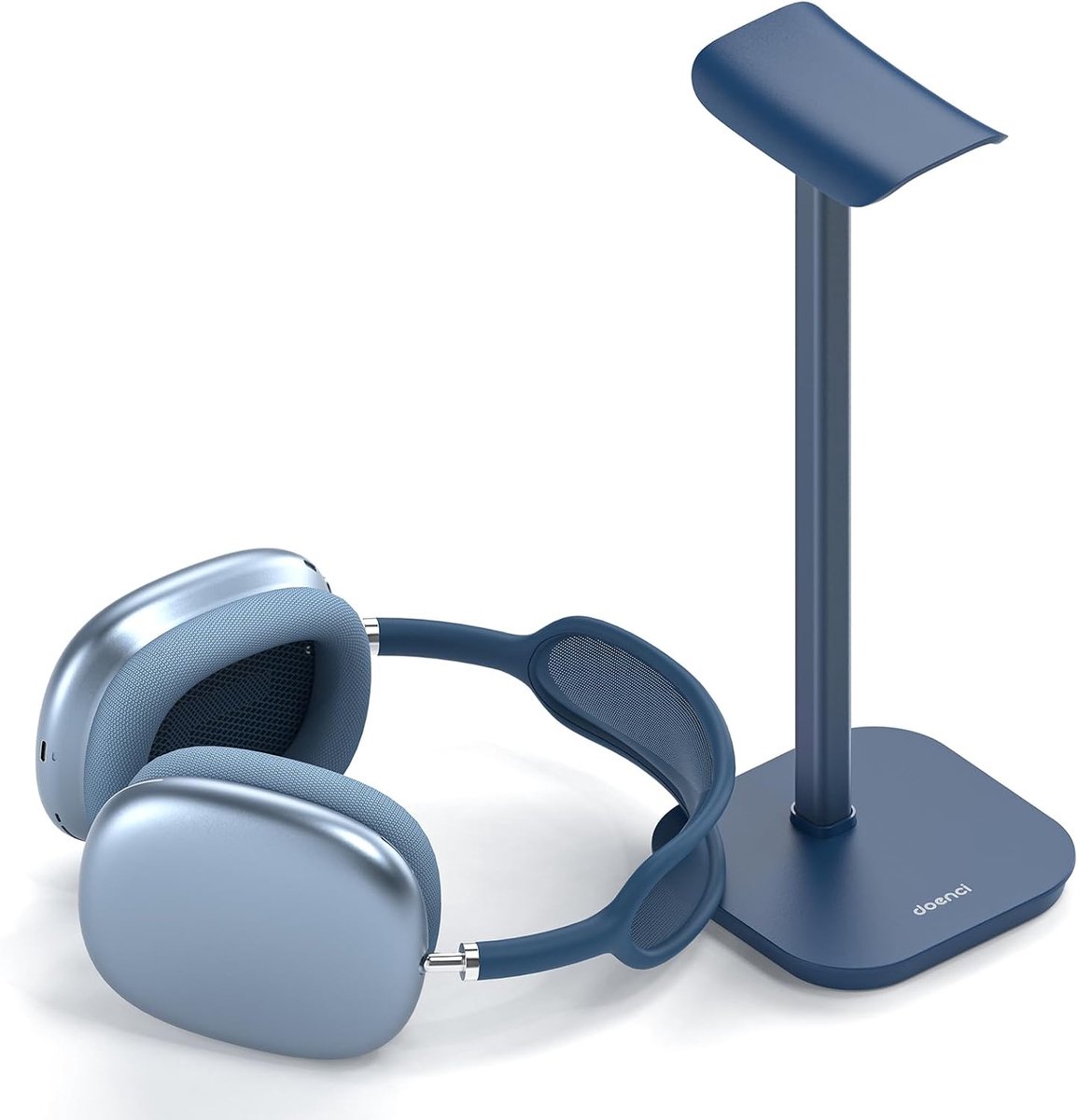 Headset houder - Universele hoofdtelefoonstandaard - Gewogen basis met aluminium buis - Voor optimale bescherming - SnelShoppen