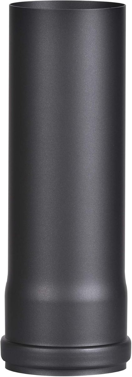 Pelletkachel buis 80 mm - 1.3 mm staal - zwart - voor optimale warmteoverdracht - SnelShoppen