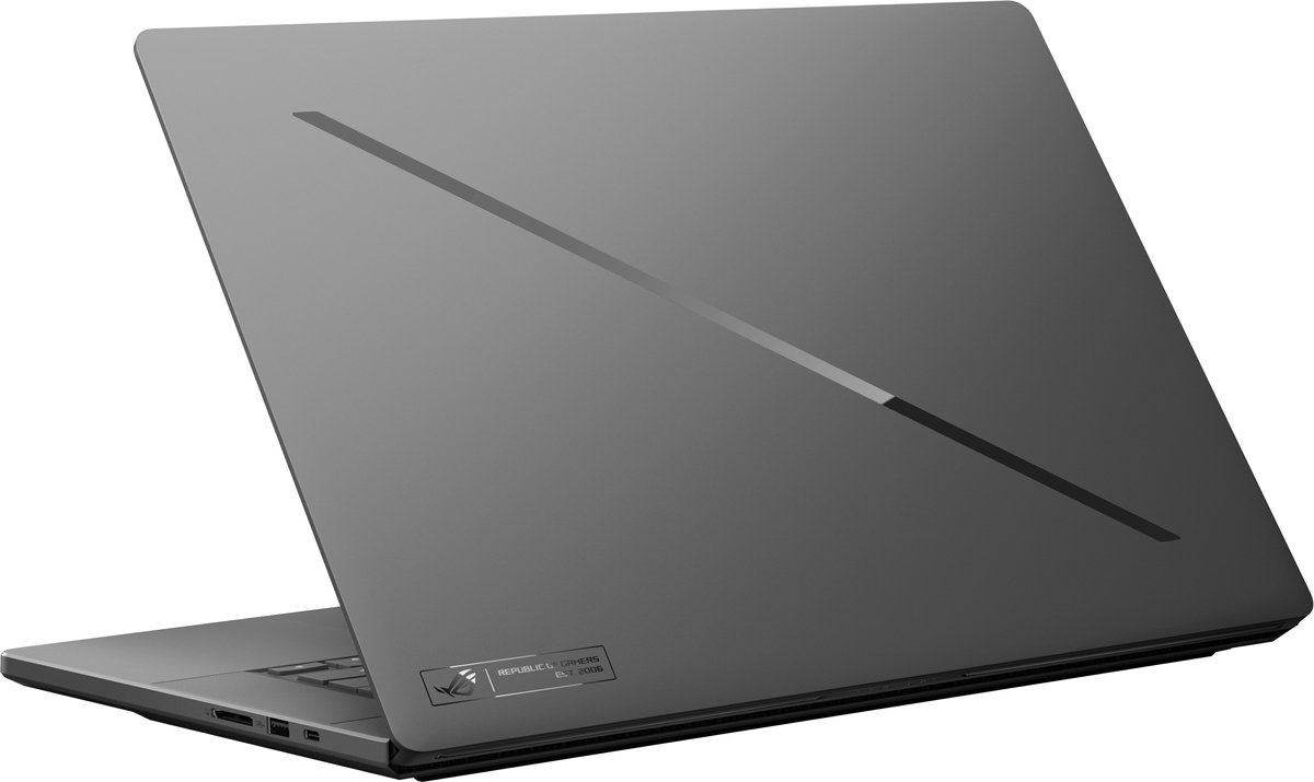 ASUS ROG Zephyrus G16 GU606AR-TB107W - 16" - OLED - Intel Core Ultra 9 386H - NVIDIA GeForce RTX 5070 Ti - 32 GB DDR5 - 1 TB SSD - Windows 11 Home - Qwerty - Grijs thumbnail 3