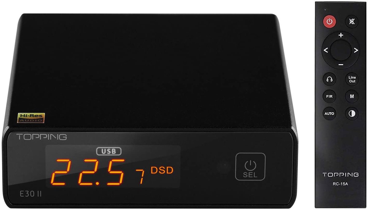DAC Preamp - 2 x AK4493S Hi-Res - 32-bit/768kHz DSD512 - Verbeterde geluidskwaliteit - ShopVlot