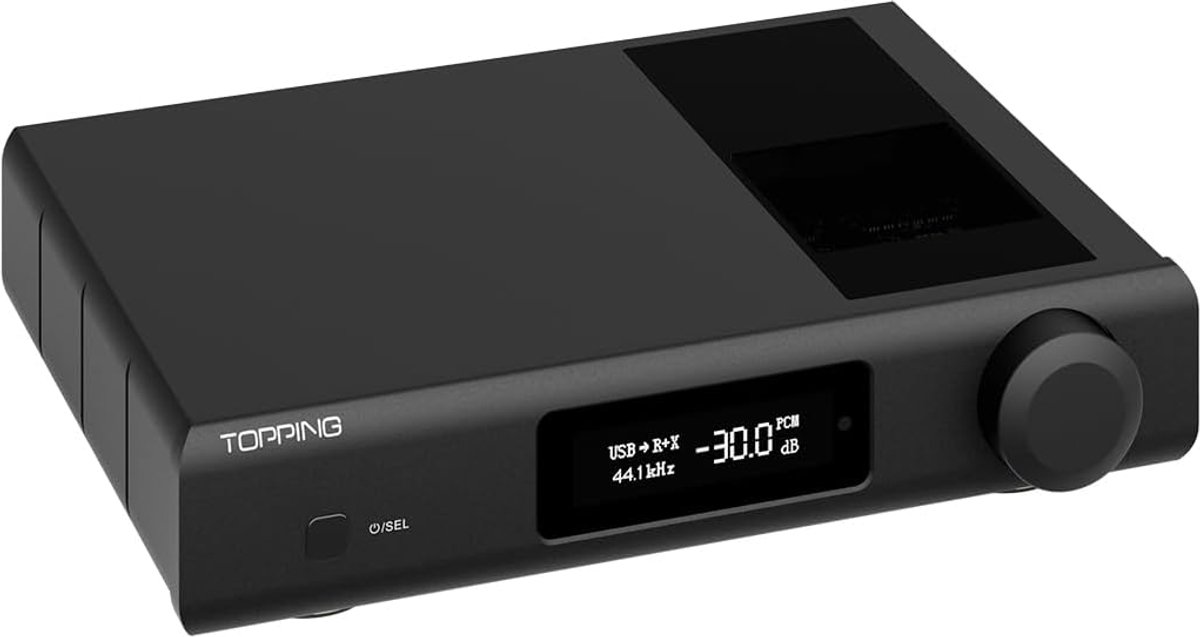 DAC HiFi Topping D90 III - Discreet Fully Balanced - Bluetooth 5.1 Ondersteuning - ShopVlot