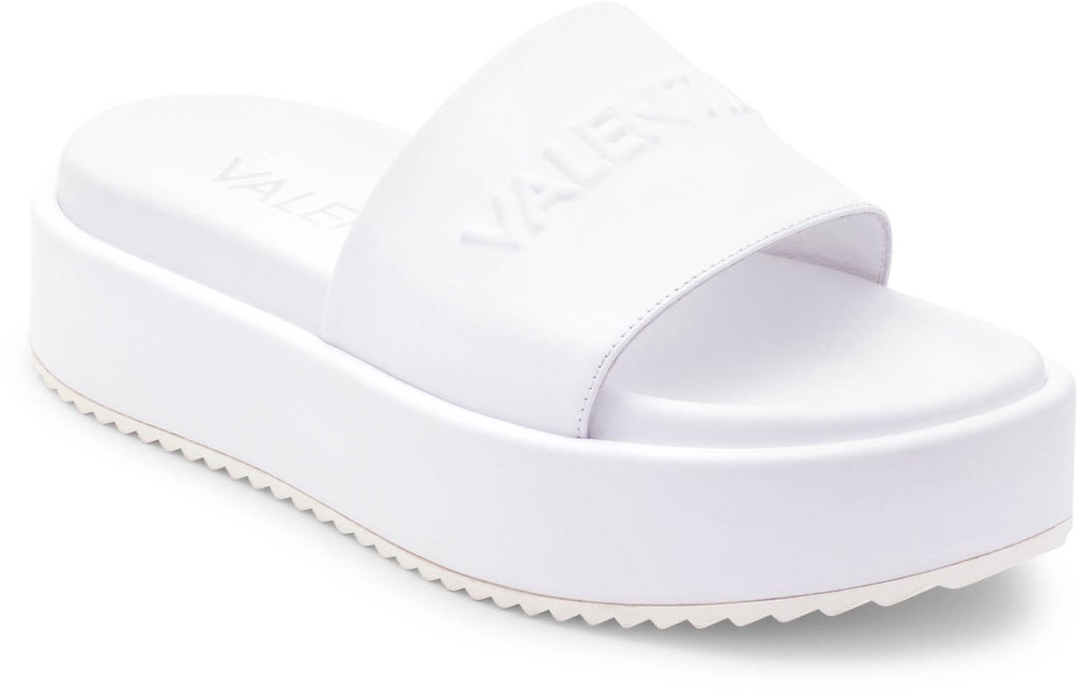VALENTINO Dames Platform Slipper Maat 36 - Wit