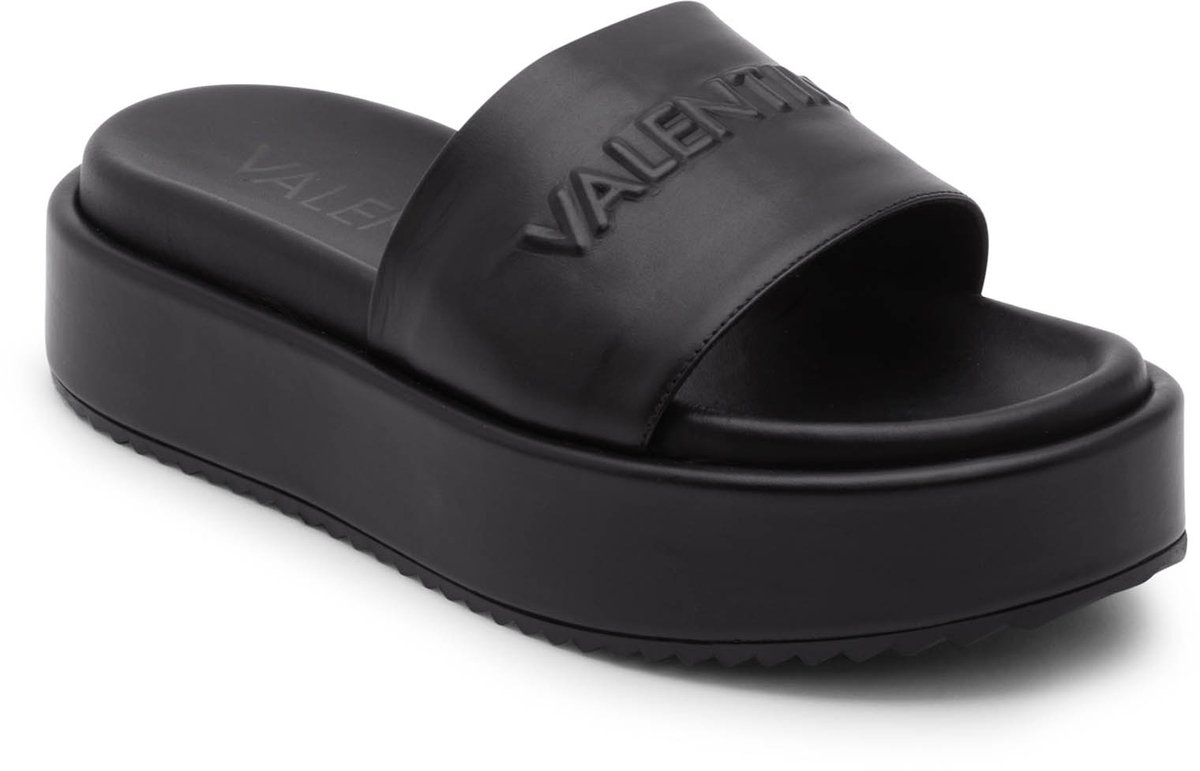 VALENTINO Dames Platform Slipper Maat 39 - Zwart