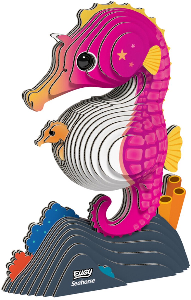 Eugy 3D puzzel Zeepaardje - dierenpuzzel