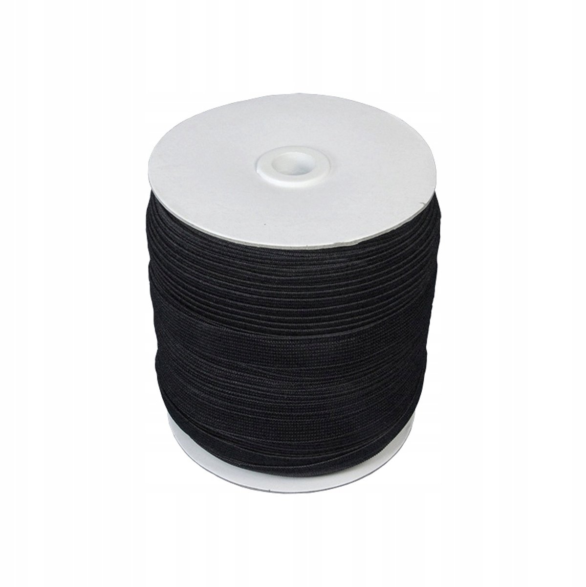 Zwarte elastische tape 20 mm x 5 m - naai- en kledingtape