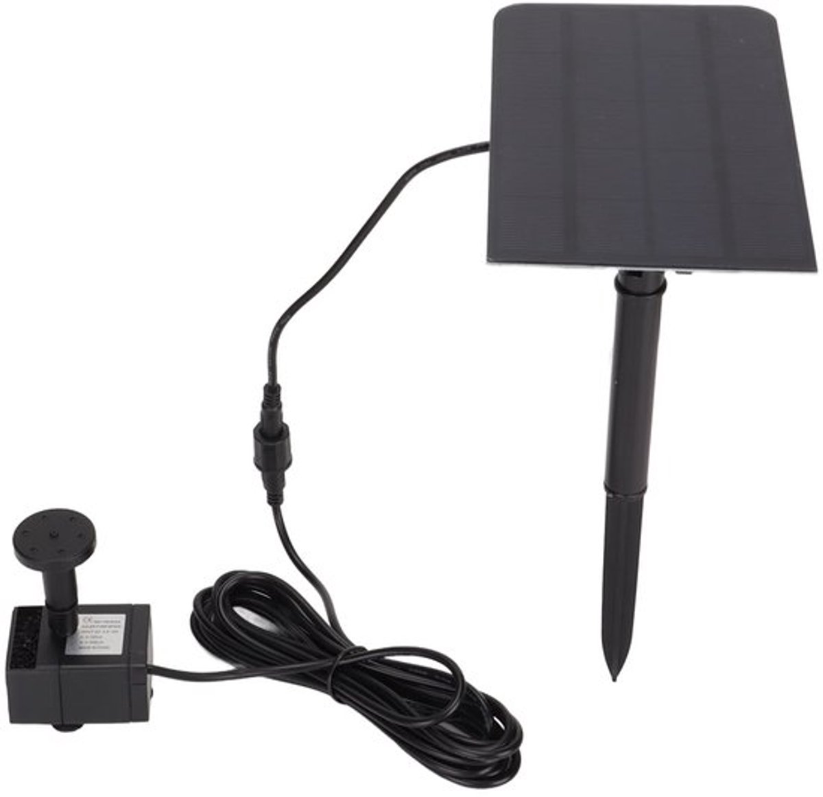 Zonnewaterpomp, zonnefontein 200L/H Energiebesparing 4.5-10V voor tuin