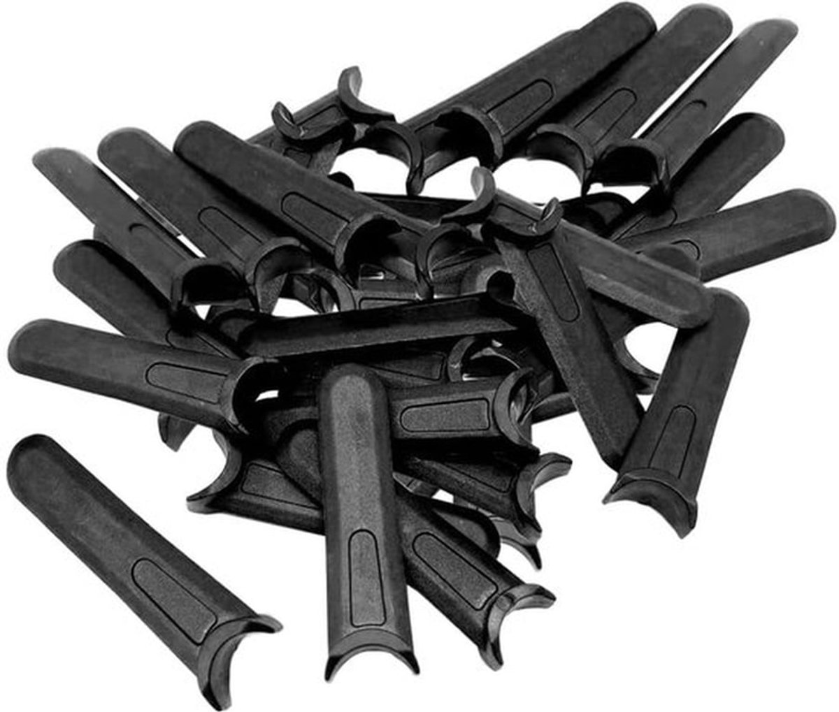 100 stuks grasmaaiermesjes van kunststof voor Flymo grasmaaiers Hover Vac/Micro Lite/Minimo/Mow n Vac