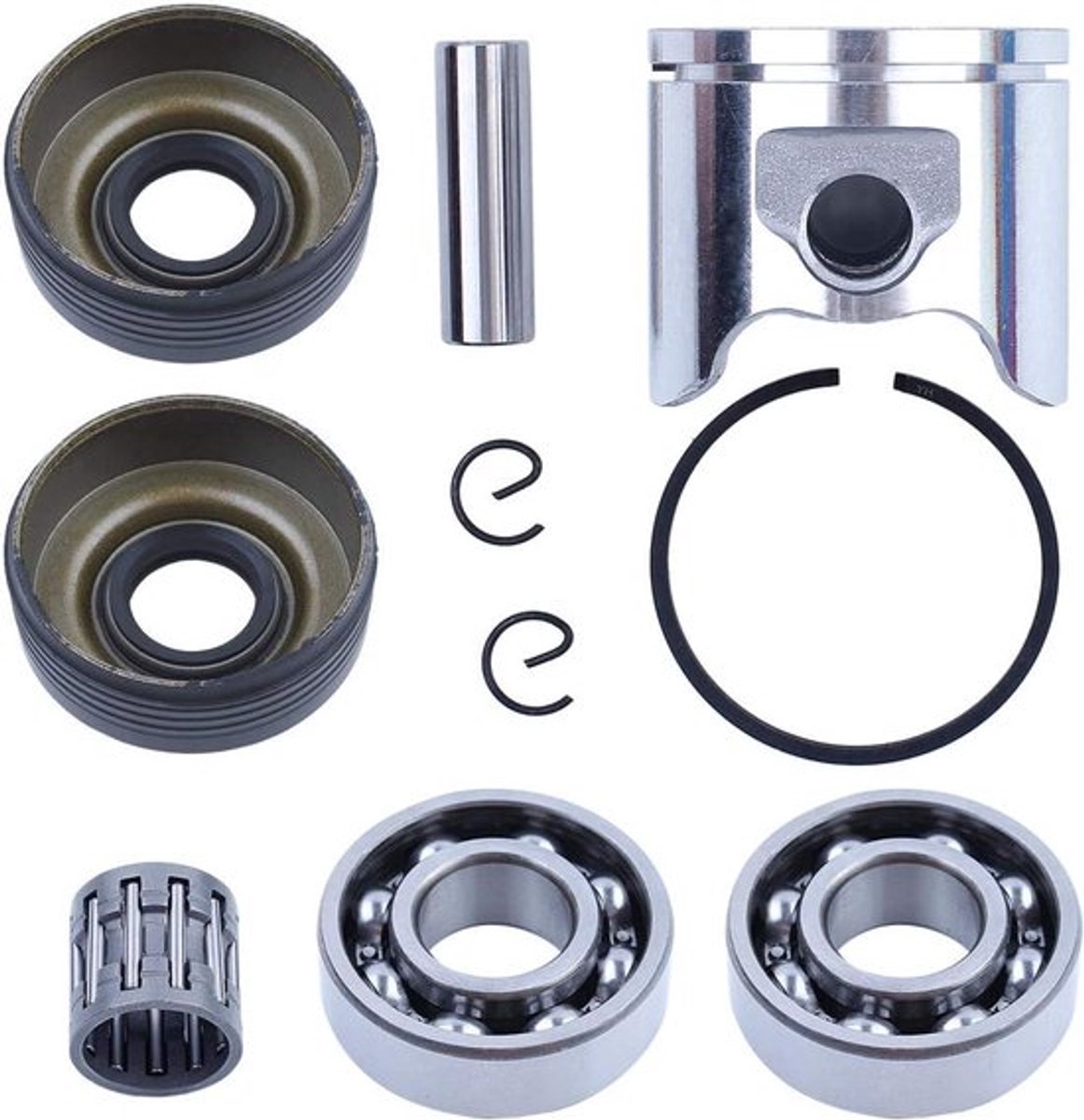 Zuigerlager-olieafdichtingsset voor Husqvarna 340 345 kettingzaag - Motoronderdelen - 42 mm