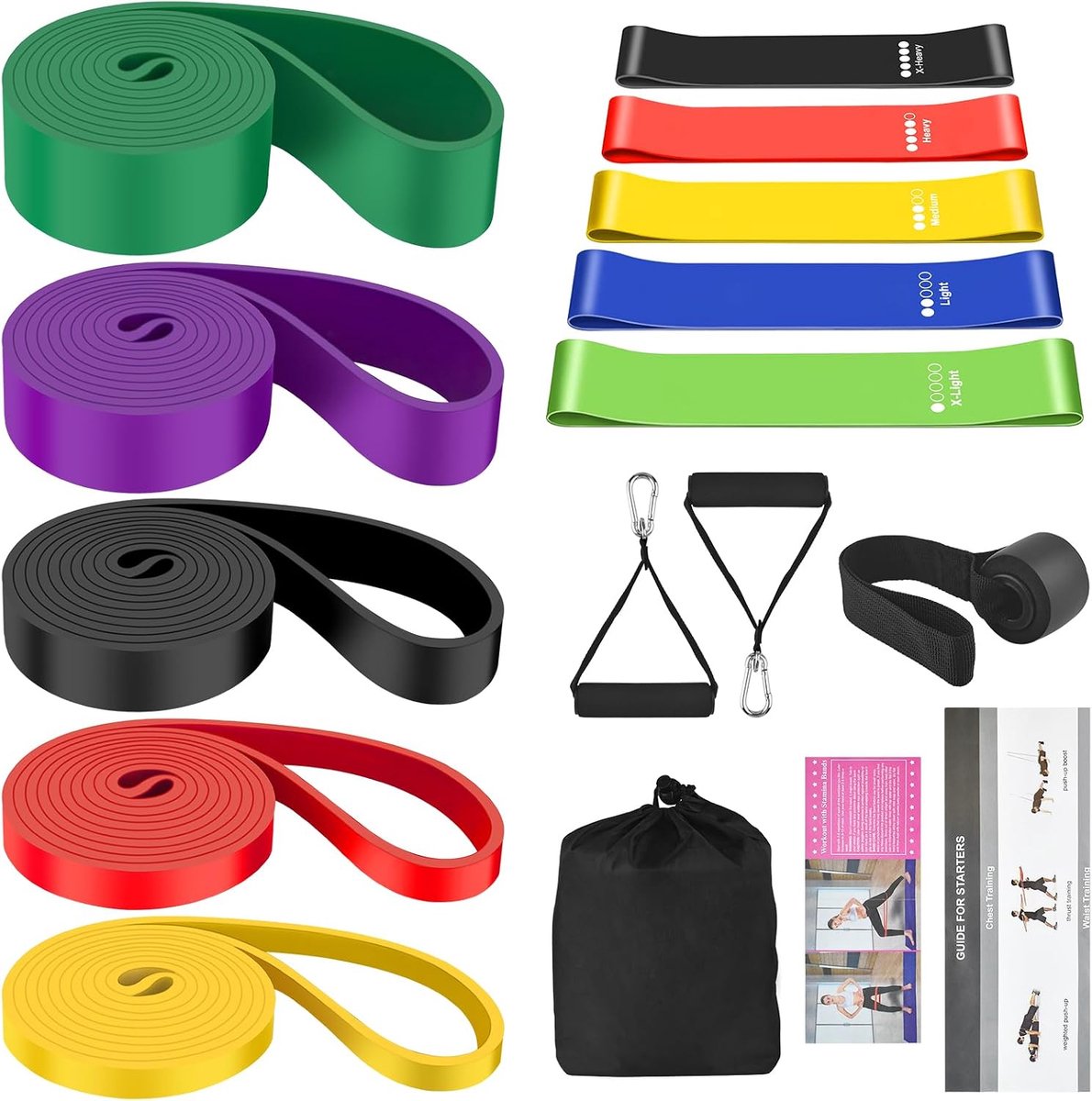 Elastic fitness studio - multifunctioneel - geschikt voor thuisgebruik - ideaal voor training - ShopVlot
