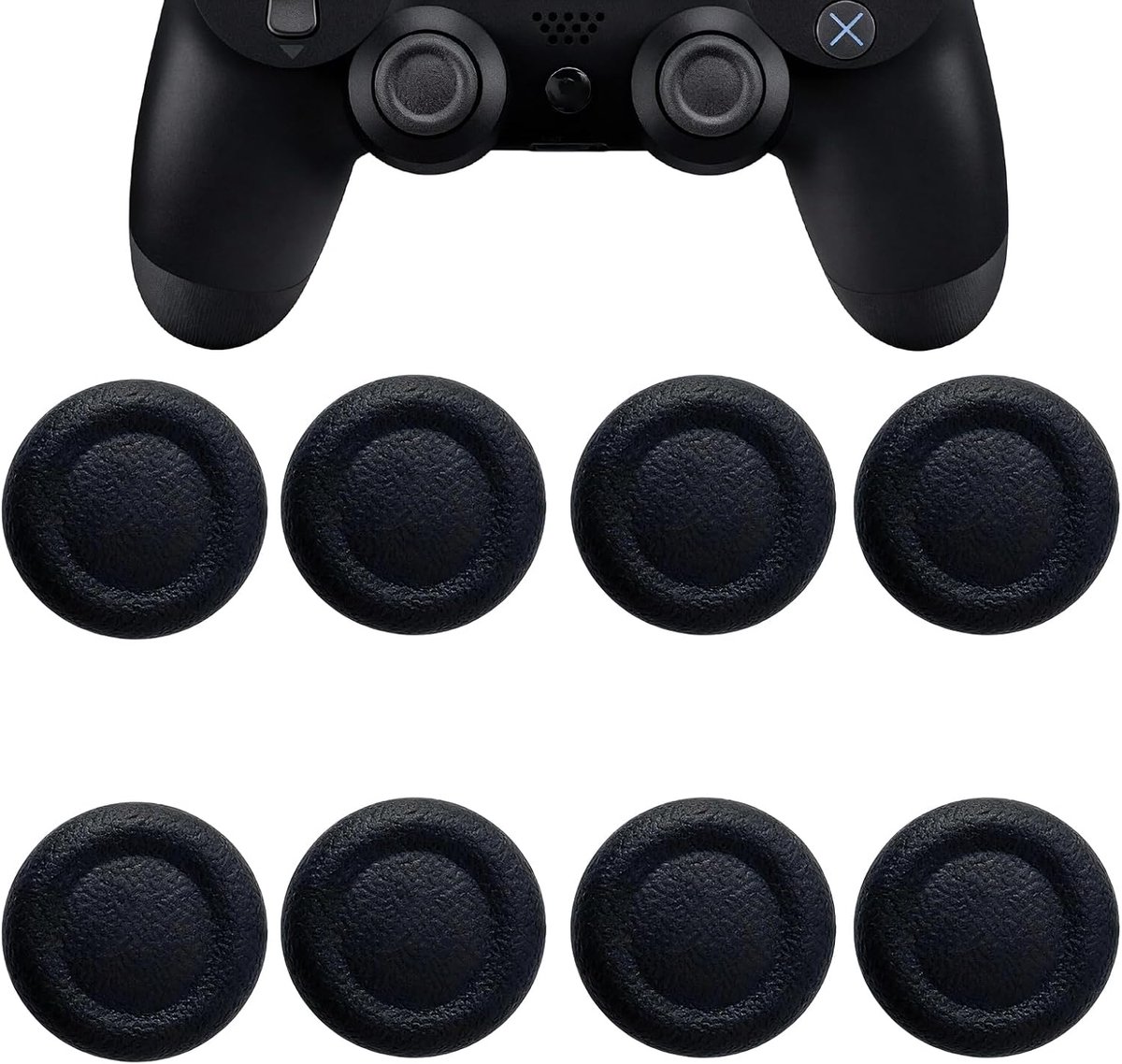 Joystick Caps voor PS4/PS5 - Silicone - Verbeter grip - Comfortabel spelen - ShopVlot