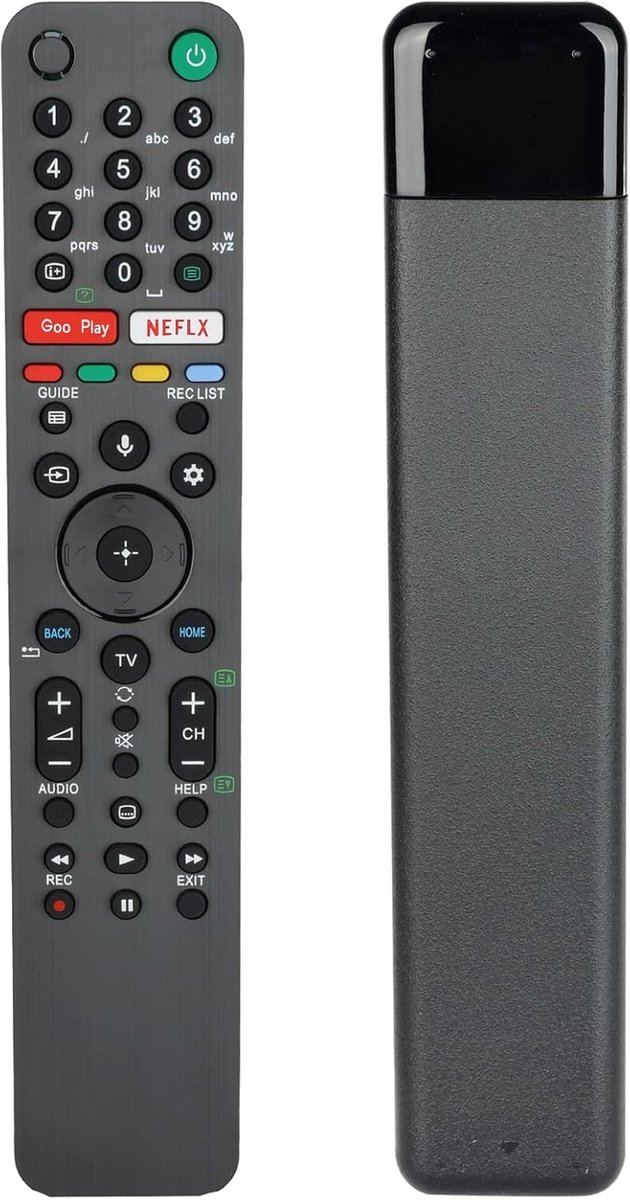 Afstandsbediening voor Sony OLED TV - vervangend exemplaar - met Netflix en Google Play knoppen - eenvoudig in gebruik - ShopVlot