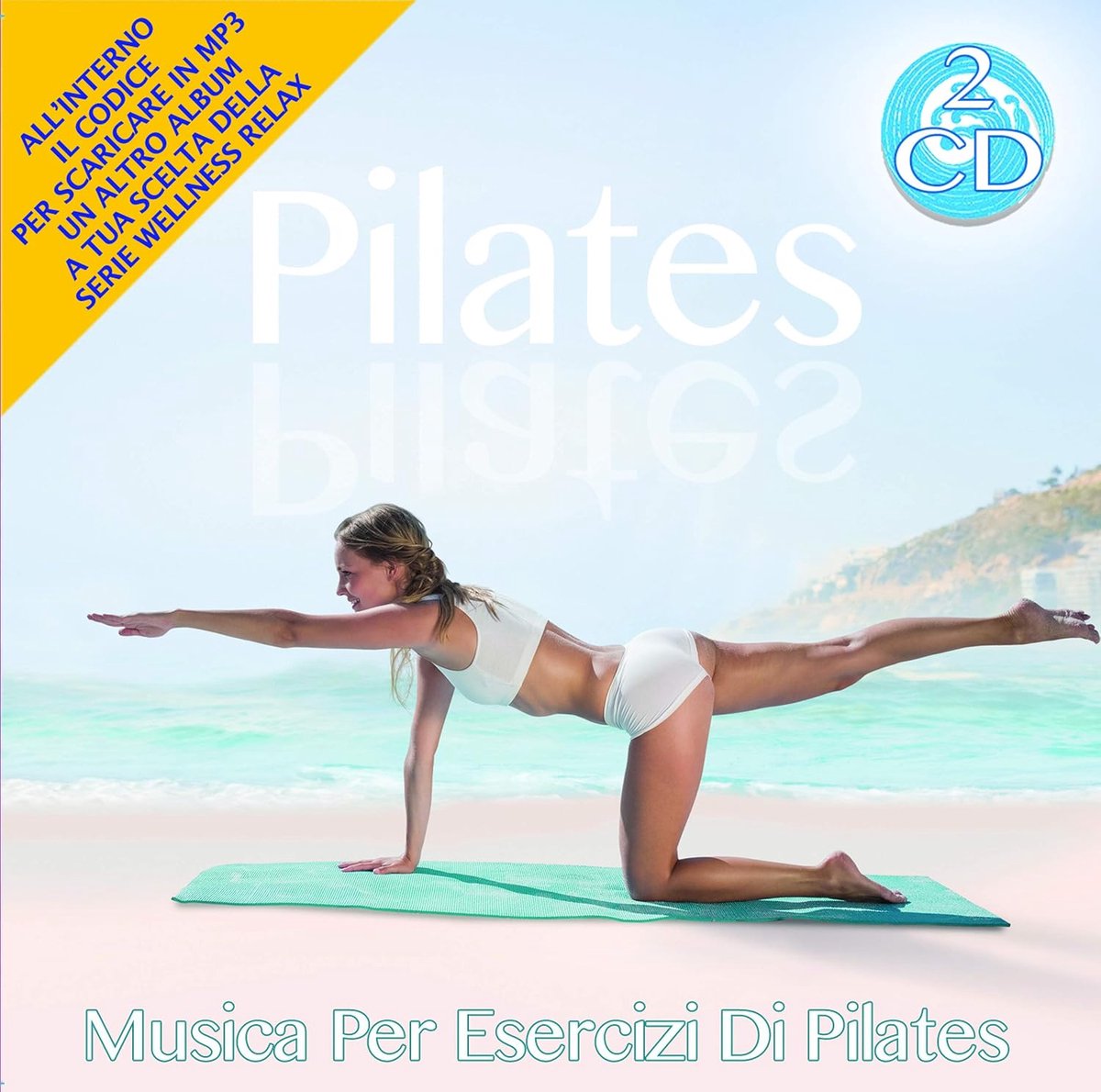 Pilates muziek 2 CD - audio wellness - ontspanning - ideaal voor oefeningen - ShopVlot