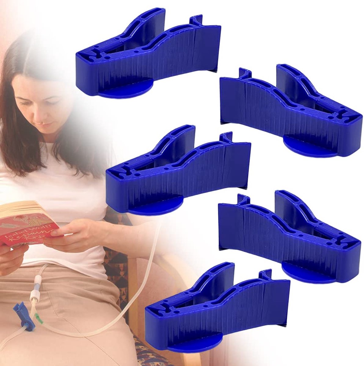 Peritoneale flow controleclips 6,3 cm - wegwerp - compact en lichtgewicht - eenvoudig te gebruiken - ShopVlot