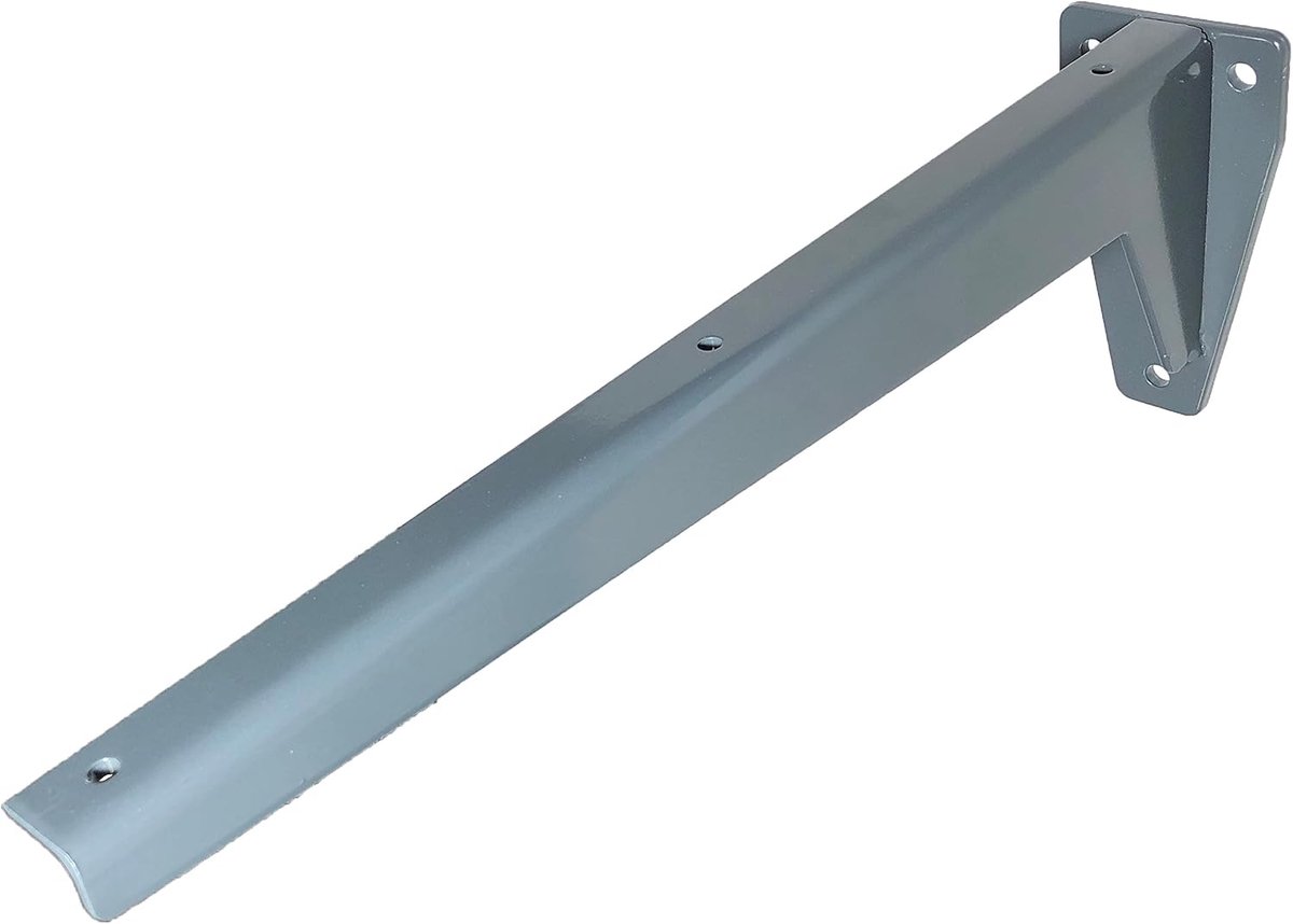 Plankdrager zware belasting - L-profiel 380 mm - gegalvaniseerd staal - ideaal voor stevige planken - ShopVlot
