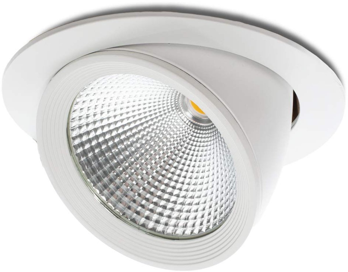 Spot, 30 W, 3000 lm, 6000 °C, draaibaar, UGR17 50.000H [JW-30W-G-CW] |