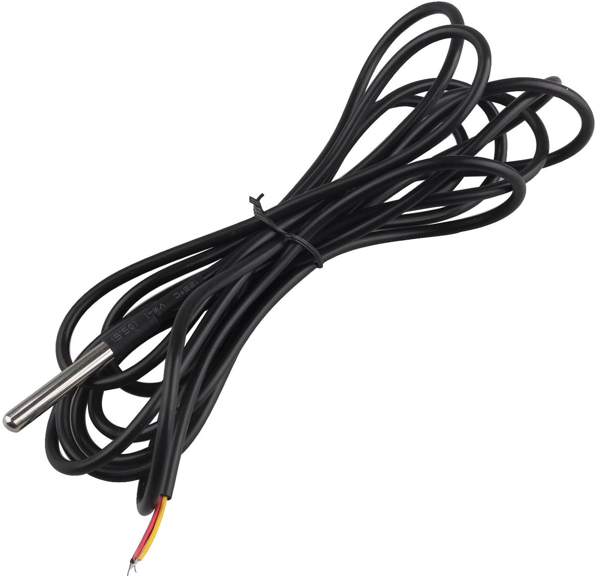 Temperatuursensor Sonde 18B20-55 °c tot+125 °c 3 Meter Temp Sensor Thermometer Thermistor Detector