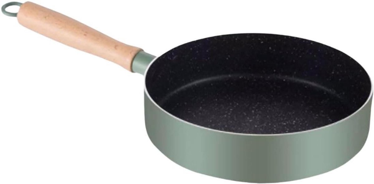 Frituur Pan - Koekenpan Braadpan - Koken en Bakken - Hangbaar Ontwerp - 203 cm Diameter - Groen