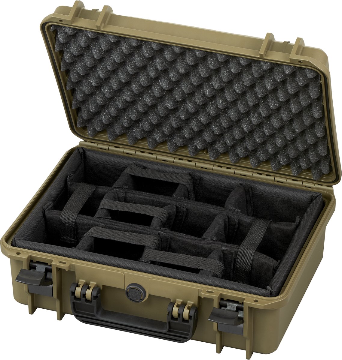 ZENITH Cases ZC4300PD-SA – Hardcase met inlay – padded dividers – Sahara