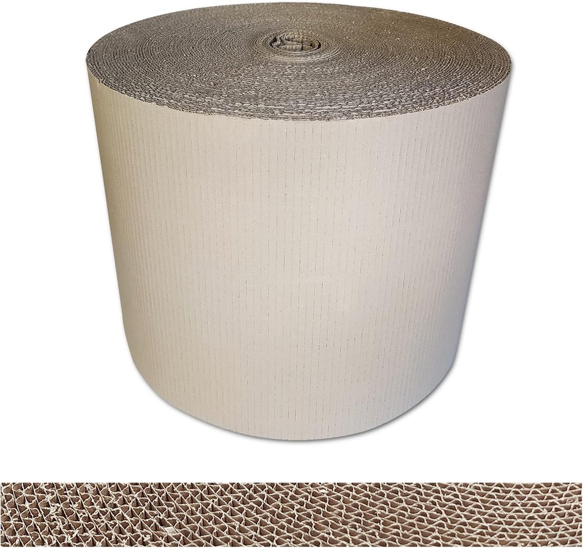 Verpacking Rolgolfkarton vulmateriaal [40 cm x 70 m, 1 rol] golfkarton op rol C-golf verpakkingsmateriaal