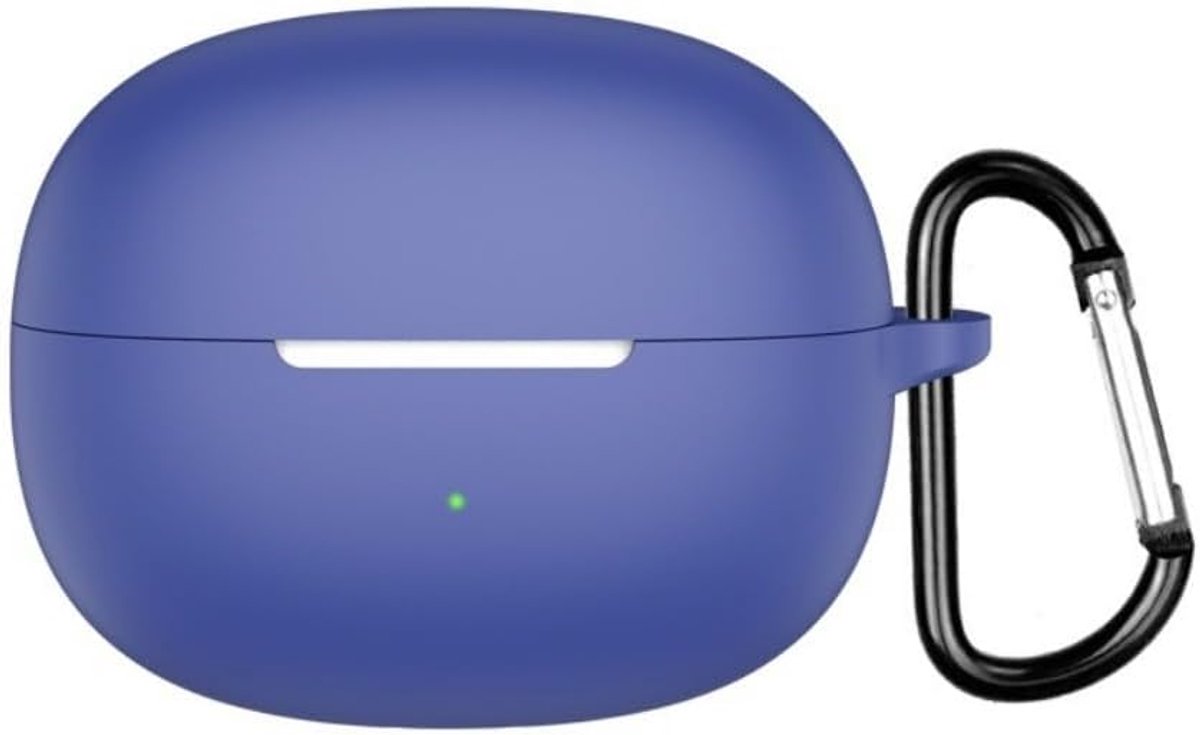 Beschermhoes compatibel met Shokz OpenDots One, schokbestendig, siliconen beschermhoes voor bluetooth-hoofdtelefoon, compatibel met Shokz OpenDots One. Marineblauw