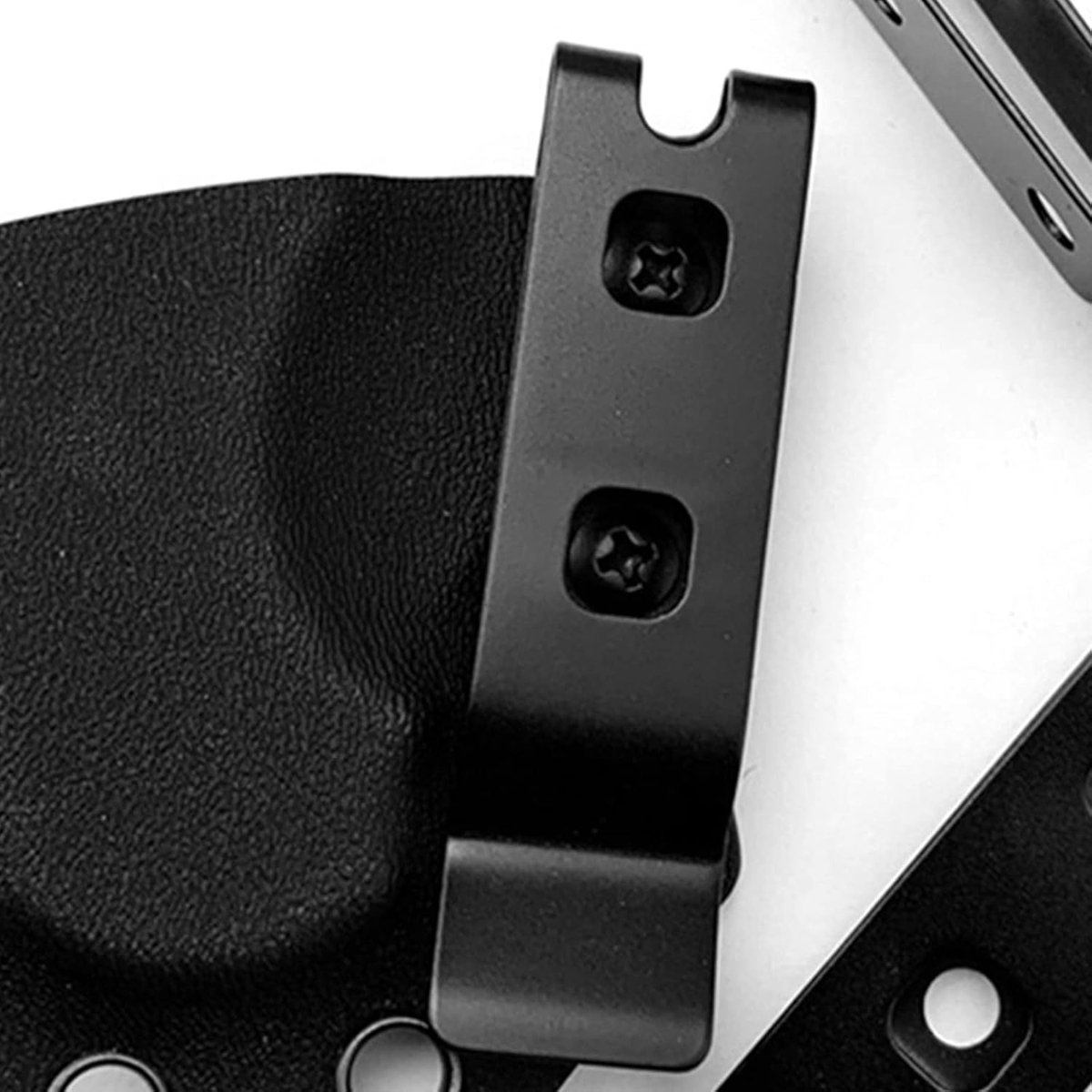 Roestvrijstalen Schede Achterkant Clip Mini Riemholster Schede Dragen Taille Clips Kydex Clips Grip Haak