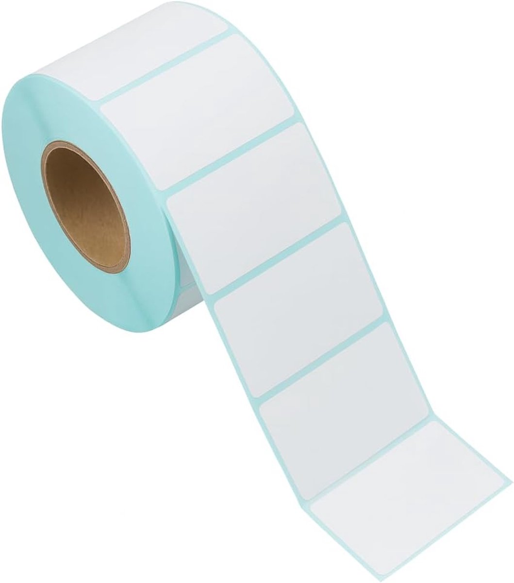 Zelfklevende etiketten 5 x 3 cm - 1000 stuks - veelzijdige adreslabels - perfect voor het invullen van inhoud - SnelShoppen