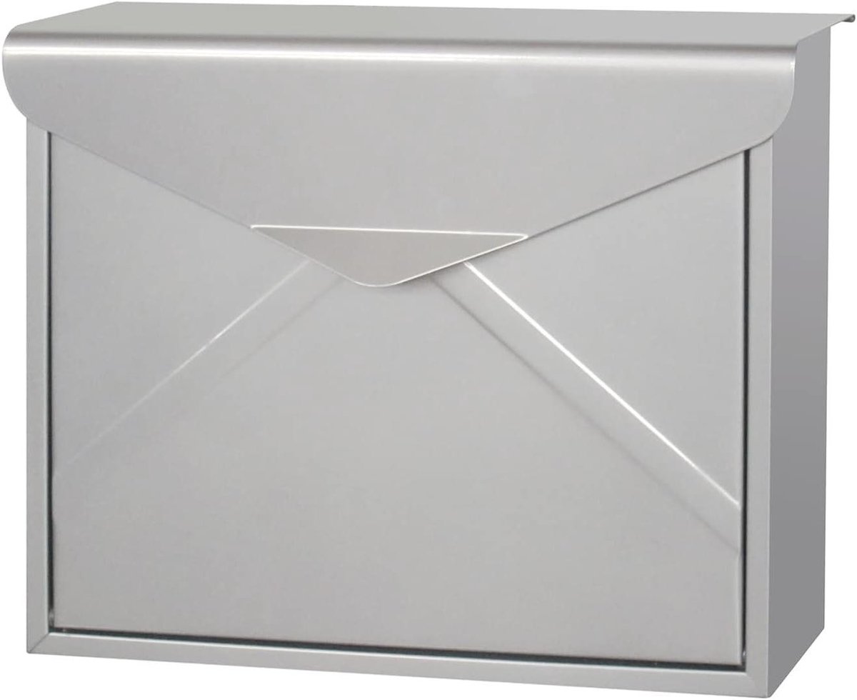 Hangende Brievenbus - Wandbrievenbus Pakketbox - Post Ontvangen - Waterdicht Ontwerp - 2.2 kg - Wit