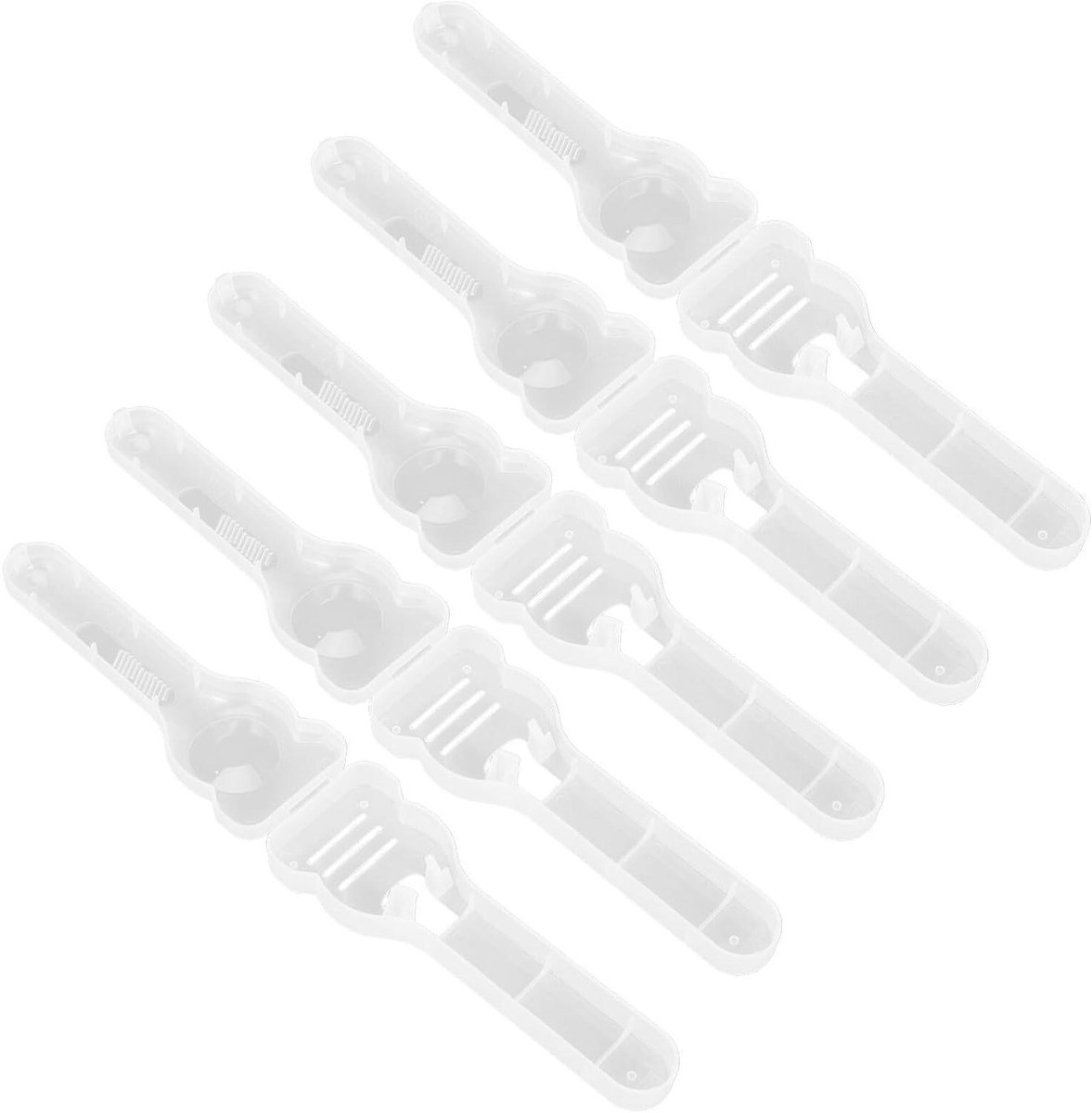 Reisset Scheermesjes - Scheerhouder Opbergdoos - Veilig Reizen - Transparant Ontwerp - 16.5 cm - Transparant