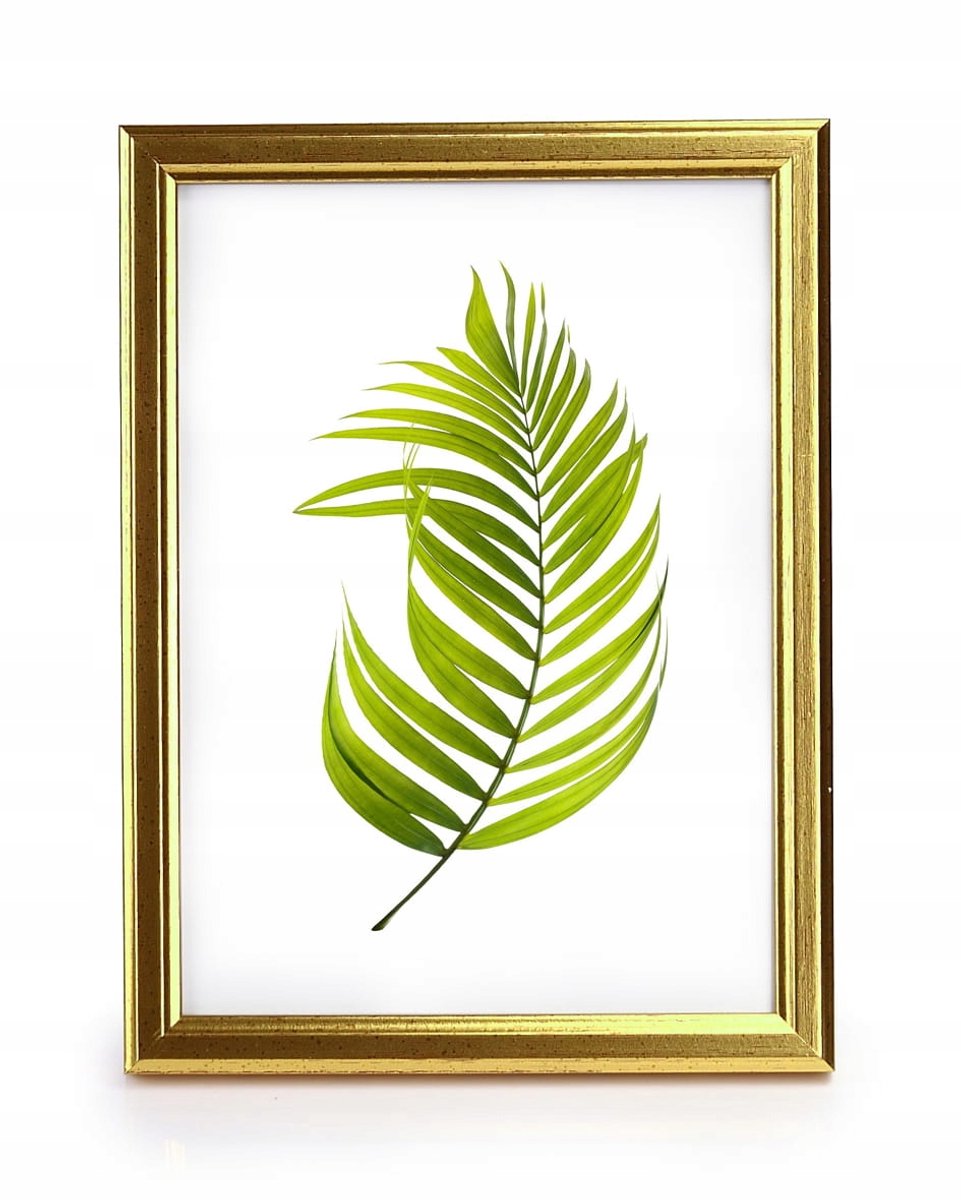 Houten Fotolijst Goud 10x15 cm - Stijlvolle Decoratie