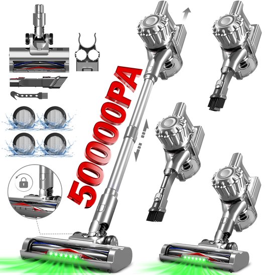 Fukstern Draadloze Stofzuiger met 38KPa Zuigkracht - eVatmaster Consulting - €119,99