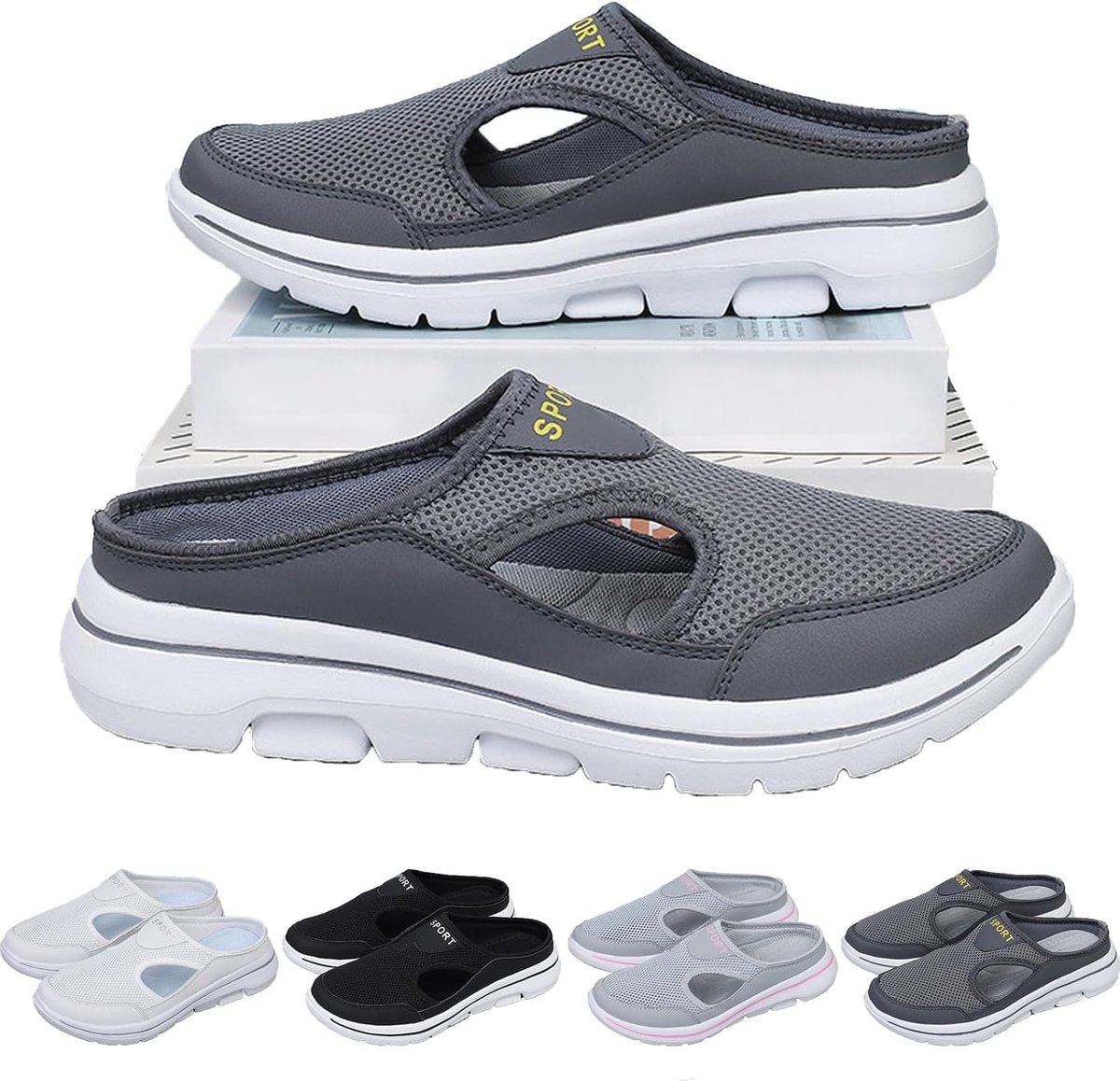 Sportsandalen heren 46 - comfortabel - ademend - met ondersteuning - ShopVlot