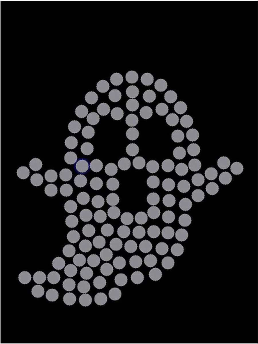 Mosaic Halloween Ghost - keramische tegels - eenvoudig te maken - creatief voor Halloween - ShopVlot