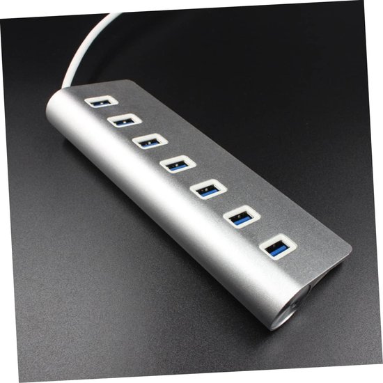 Draagbare Data Hub - USB Hub Extender - Computer Uitbreiding - 7 USB 3.0 Poorten — afbeelding 2