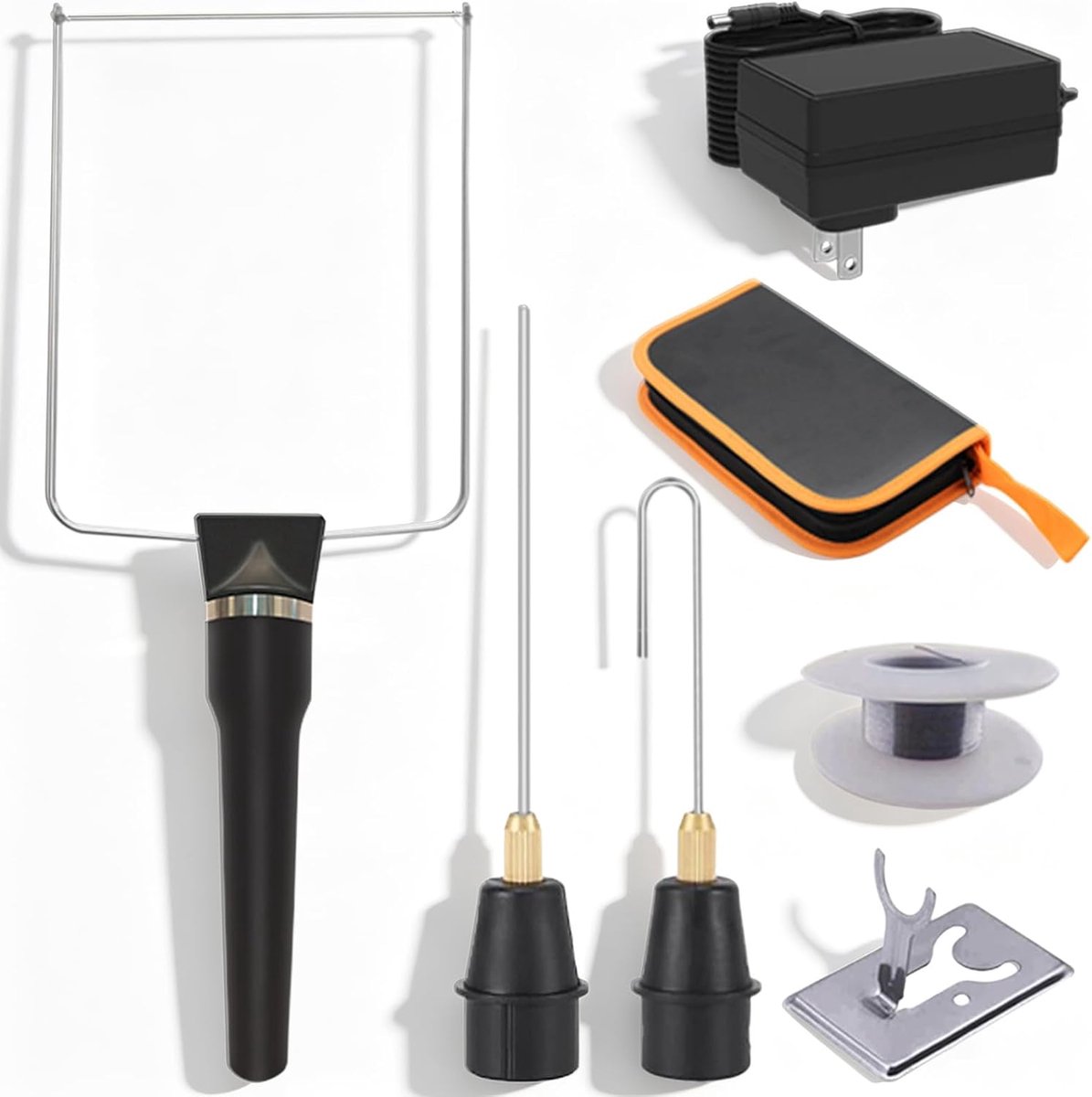 Elektrische piepschuimsnijder 3-in-1 - met 3 nichromen messen - voor modelbouw en creatief snijden - SnelShoppen