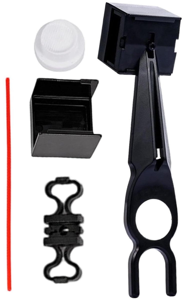 Kettingsmeermiddel Applicator - Fietsketting Olie Tool - Ketting Onderhoud - Nauwkeurige Smering - 185x4 cm - Zwart