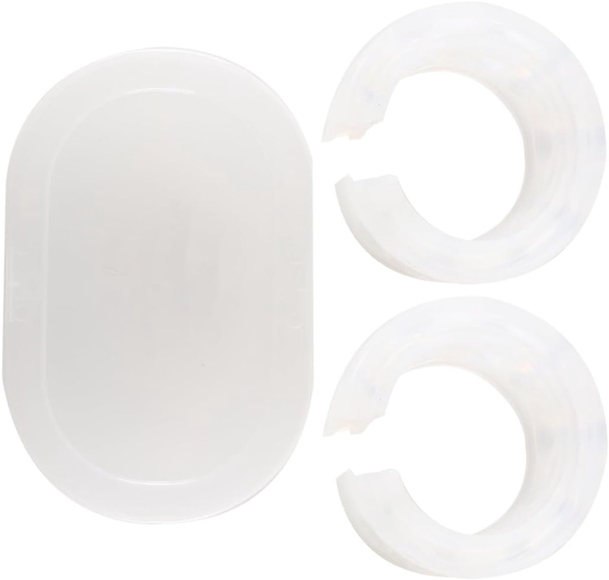 Autostootbuffers set van 2 - rubber - schokabsorberend - vermindert trillingen - SnelShoppen