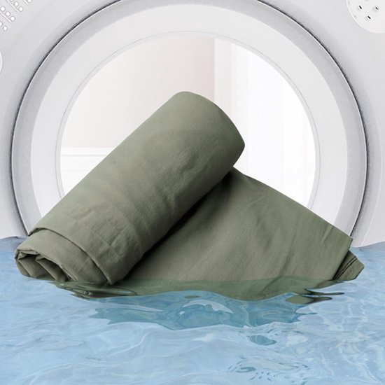 Slaapzak Liner - Reis Laken - Hygiënisch Reizen - Sneldrogend Nylon - 80x210cm - Groen — afbeelding 3