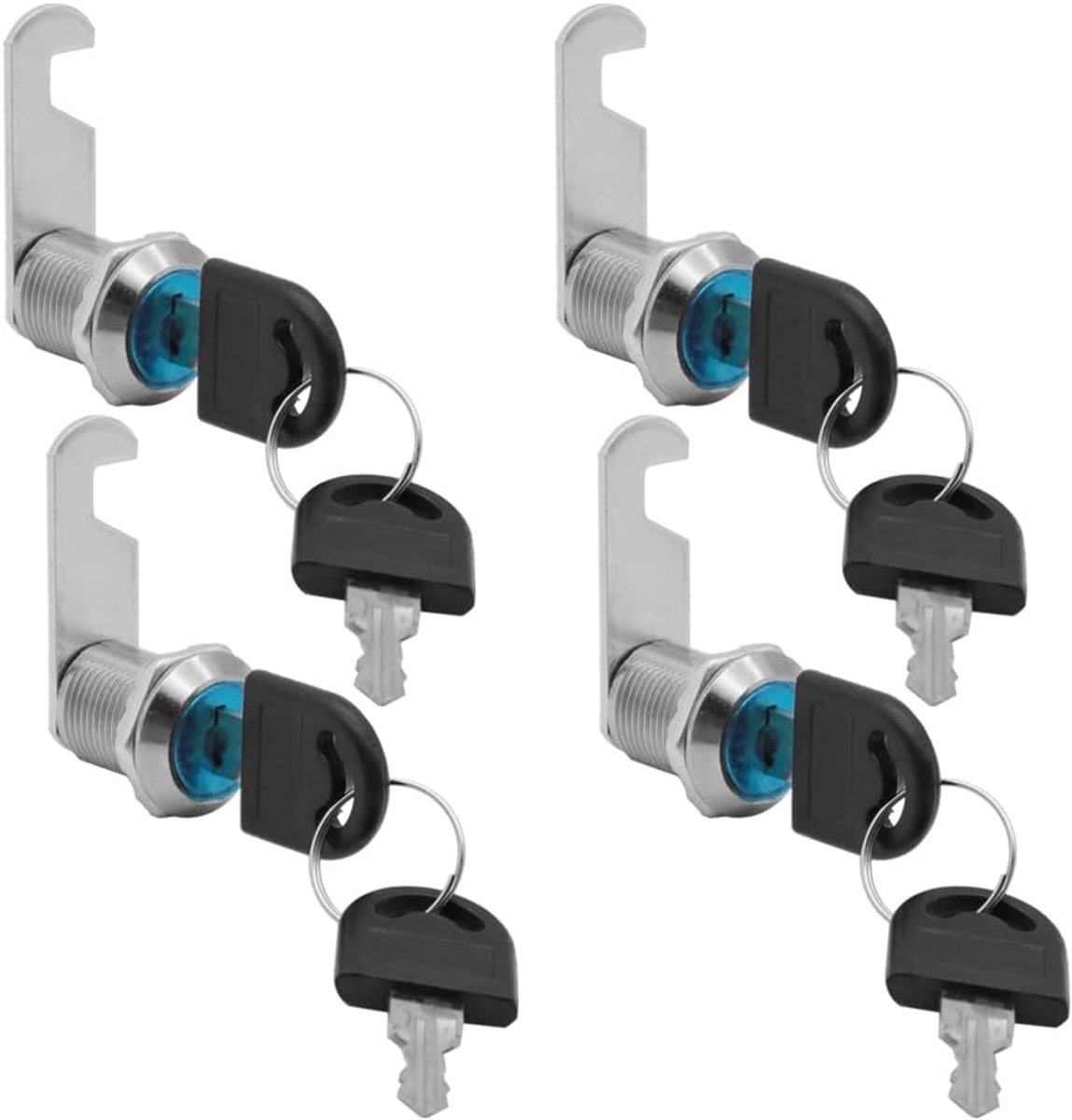 Mailboxslot 25mm - Duurzaam zinklegering - Met 2 sleutels - Ideaal voor postvakken - SnelShoppen