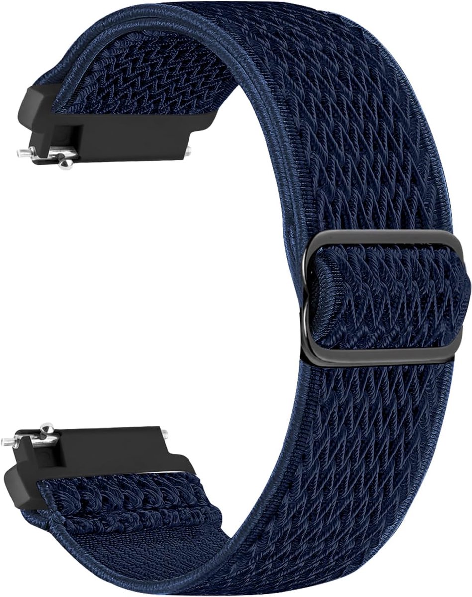 Horlogeband 16mm 18mm 19mm 20mm 22mm - Elastisch Nylon - Verstelbaar en Ademend - Ideaal voor Sporters - SnelShoppen