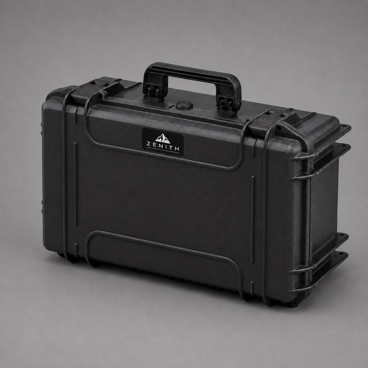 ZENITH Cases ZC5200PDL – Hardcase met inlay – padded dividers + lid organizer – Zwart