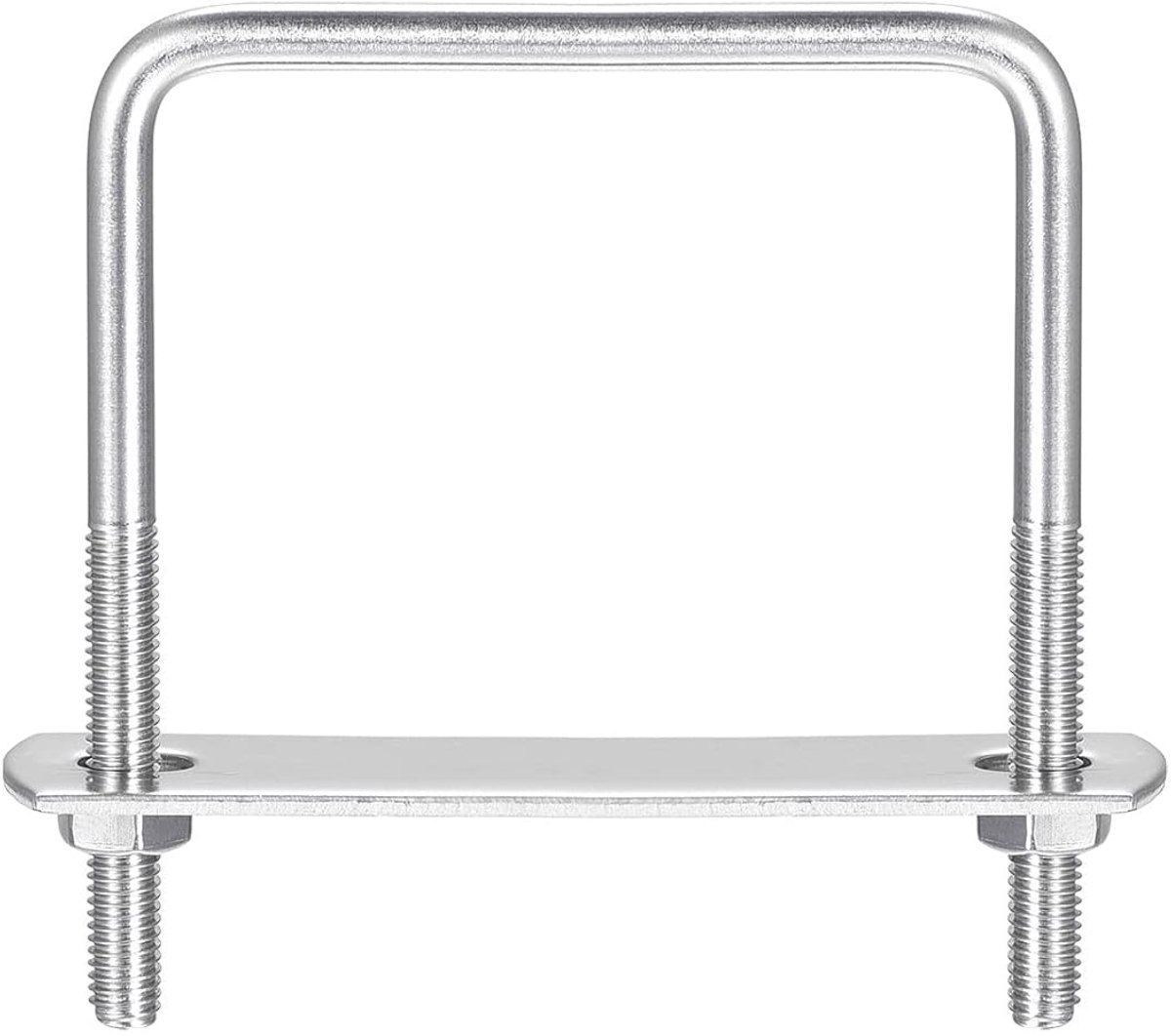 U-bouten, 67 mm (2,64 inch) binnenbreedte 80 mm lengte M6 304 roestvrij staal U-bouten met moeren en platen, voor boot aanhanger