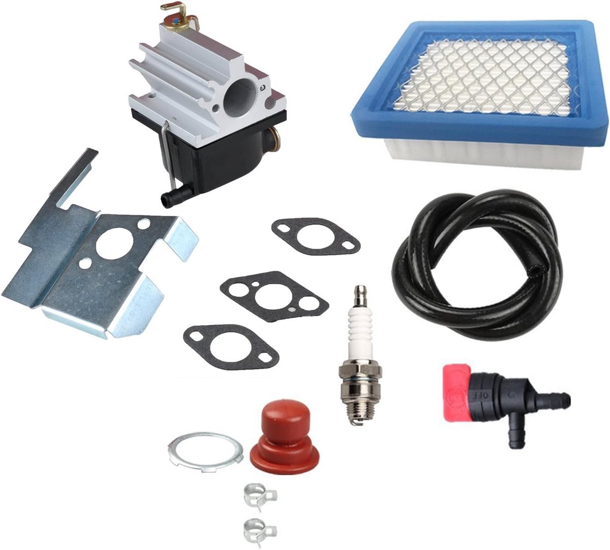 640020 Carburateur Carb Kit Luchtfilter Spark Plug voor Tecumseh 640020A 640020B VLV126 VLV60 VLV50 VLV55 VLV65 VLV66 VLV126A 6.5HP 6.75HP motor grasmaaier