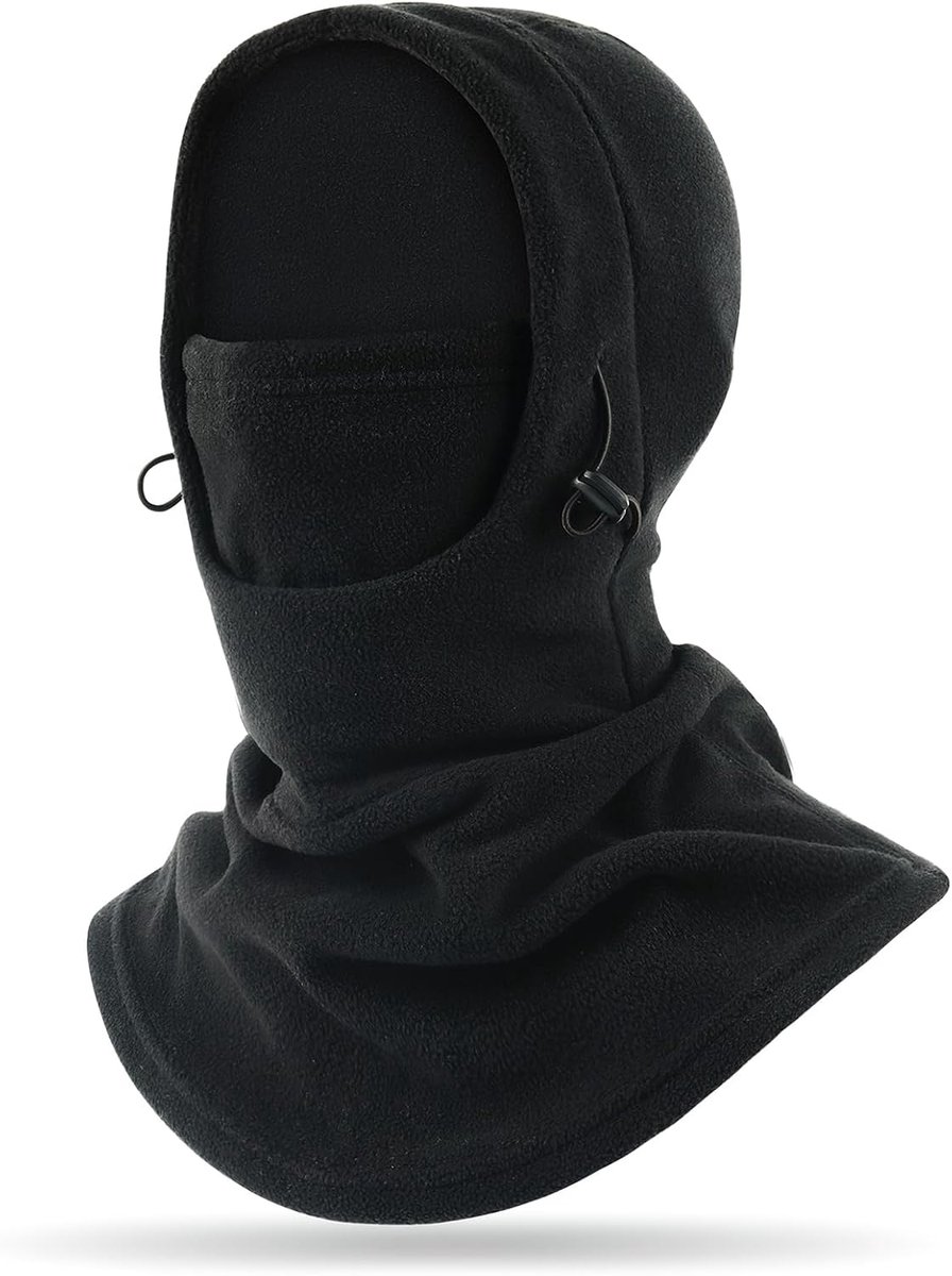 Bivakmuts, bivakmuts, winter, heren en dames, skimasker, bivakmuts, fleece, thermo, winter, nekwarmer, multifunctionele halswarmer, bandana voor skiën, motorfiets, fietsen, bergbeklimmen