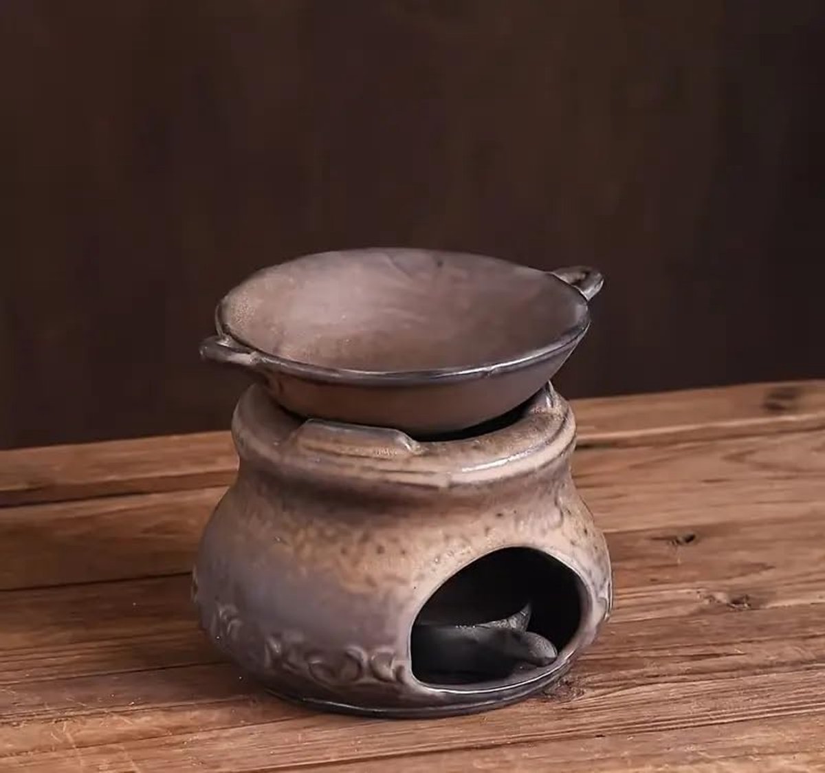 Geurbrander in de Vorm van een Oven (Oven Rond)