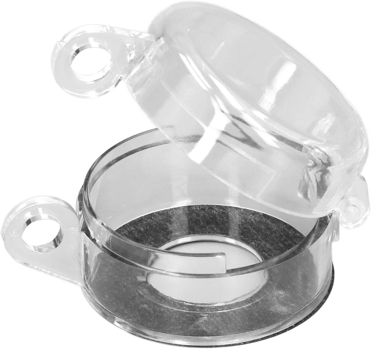 Beschermkap voor Knopschakelaar, Schakelaar voor Noodstopknop Transparante Pc-beschermhoes voor Drukknopschakelaar met een Diameter van 22 Mm
