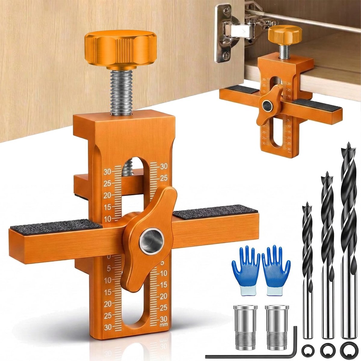 Kastdeur positionering tool