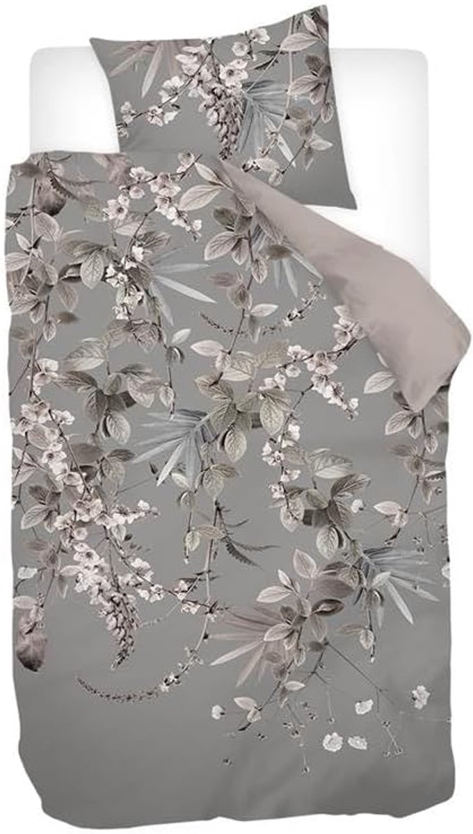 Dekbedovertrek Flanel 140 x 200 / 220 cm - Multi-kleurige Bloemen - Creëer een rustige sfeer - SnelShoppen