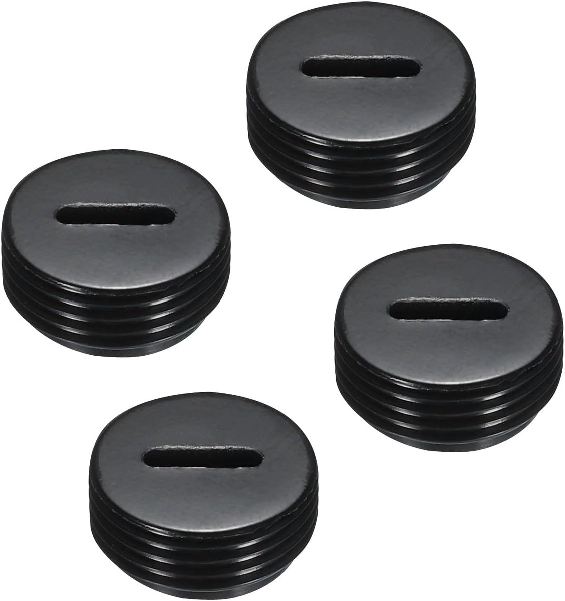 Kop voor borstelhouder van koolstof, kunststof afdekking voor elektrische motorborstel, zwarte draad, buitendiameter 13 mm, hoogte 6 mm, 4 stuks