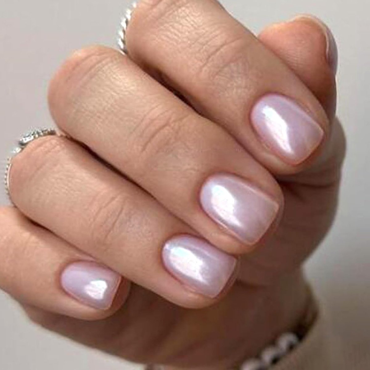 24 stuks korte kunstnagels om op te plakken, transparant, volledige dekking, natuurlijke acrylnagels, herbruikbaar, voor vrouwen en meisjes